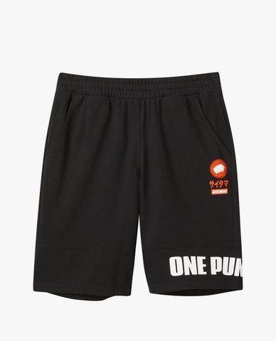  SKECHERS - Quần short tập luyện unisex lưng thun One Punch Man 