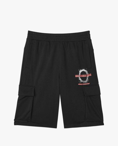  SKECHERS - Quần short tập luyện unisex lưng thun One Punch Man 