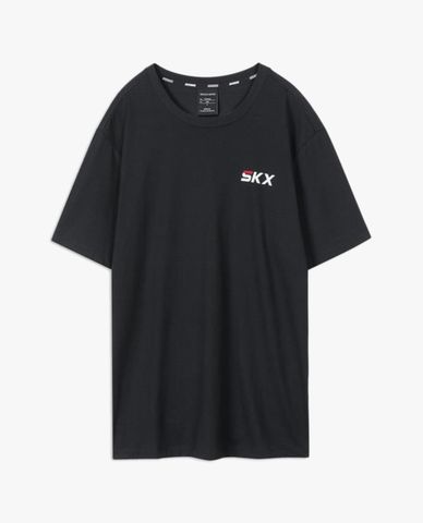  SKECHERS - Áo thun nam tay ngắn năng động 