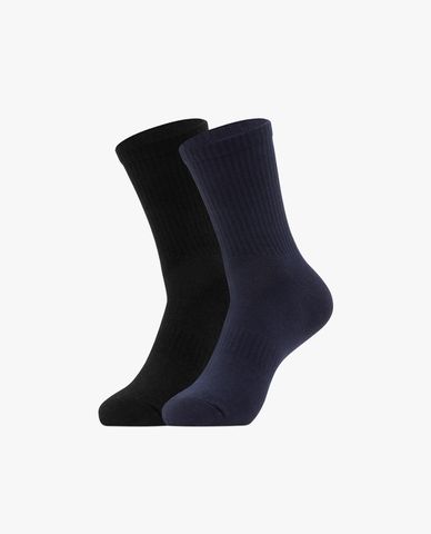 SKECHERS - Pack 2 đôi vớ nam cổ cao Crew 