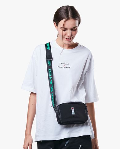  SKECHERS - Túi đeo chéo unisex phom chữ nhật Demon Slayer 