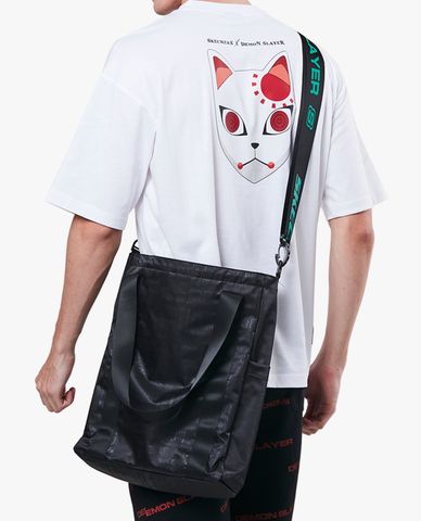  SKECHERS - Túi tote unisex chữ nhật Demon Slayer 
