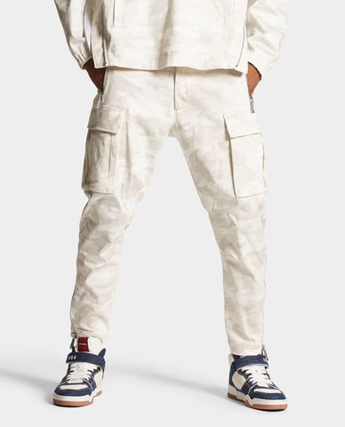  DSQUARED2 - Quần nam ống đứng túi hộp Camouflage 