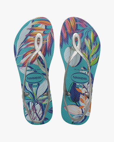  HAVAIANAS - Giày sandals nữ đế bệt Luna Print 