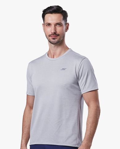  SKECHERS - Áo thun thể thao nam tay ngắn năng động 