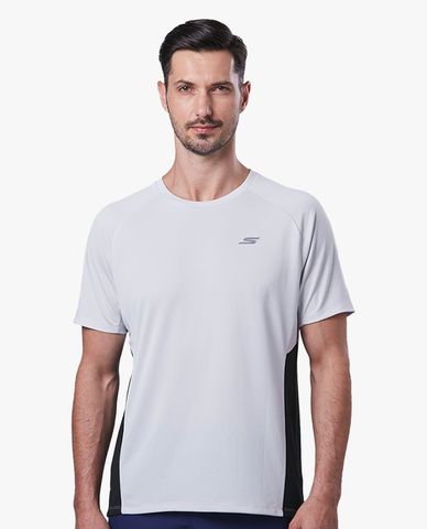  SKECHERS - Áo thun thể thao nam tay ngắn năng động 