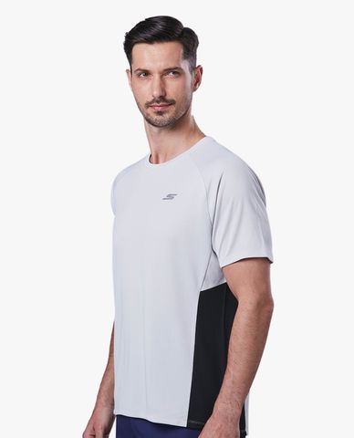  SKECHERS - Áo thun thể thao nam tay ngắn năng động 