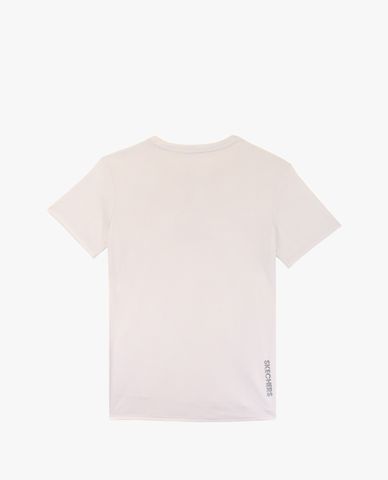  SKECHERS - Áo thun thể thao nữ ngắn tay năng động 