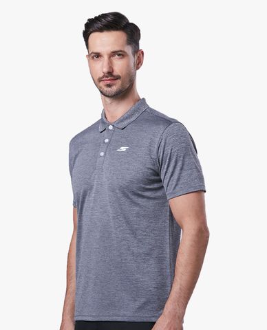  SKECHERS - Áo polo nam ngắn tay thời trang 