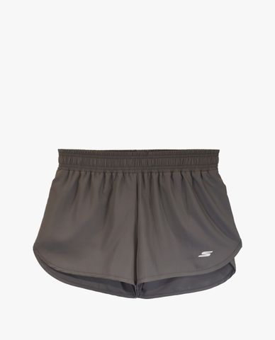  SKECHERS - Quần shorts chạy bộ nữ lưng thun năng động 