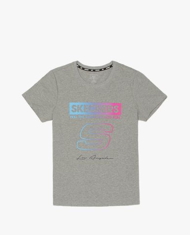  SKECHERS - Áo thun nữ tay ngắn năng động 