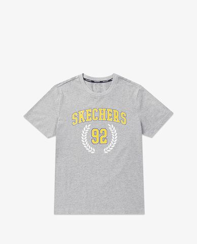  SKECHERS - Áo thun nam tay ngắn phom suông năng động 