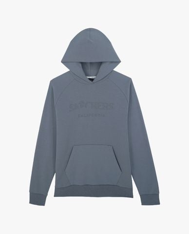  SKECHERS - Áo hoodie unisex tay dài Peace of Mind Pullover 