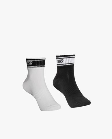  SKECHERS - Pack 2 đôi vớ nam cổ cao Quarter 