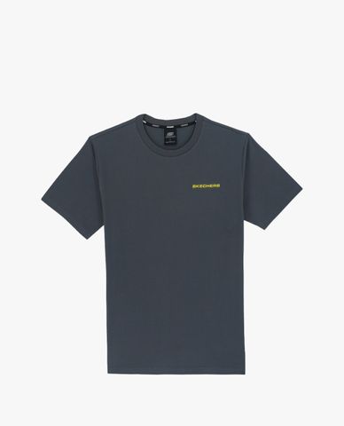  SKECHERS - Áo thun unisex cổ tròn tay ngắn DC Collection 