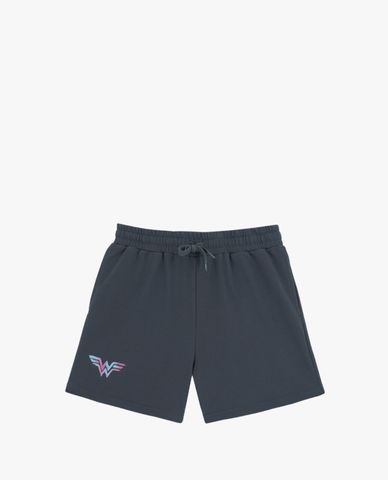  SKECHERS - Quần short thể thao nữ ống rộng lưng thun DC Collection 