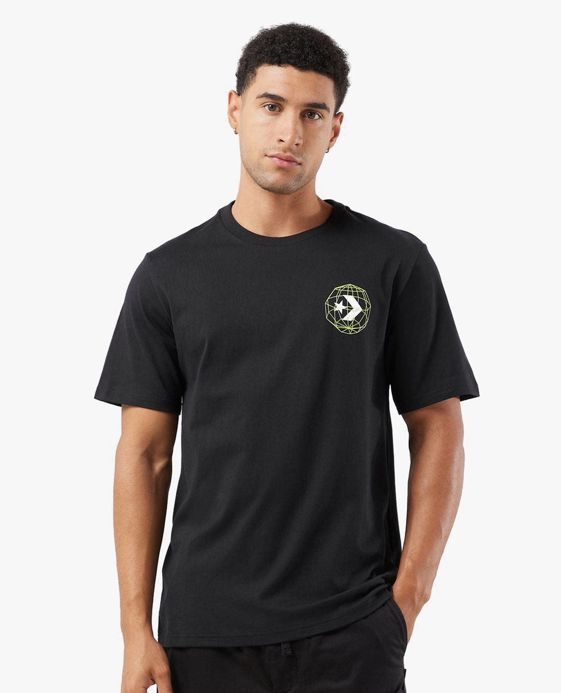 CONVERSE - Áo thun nam cổ tròn tay ngắn Hand Drawn Moutain Graphic