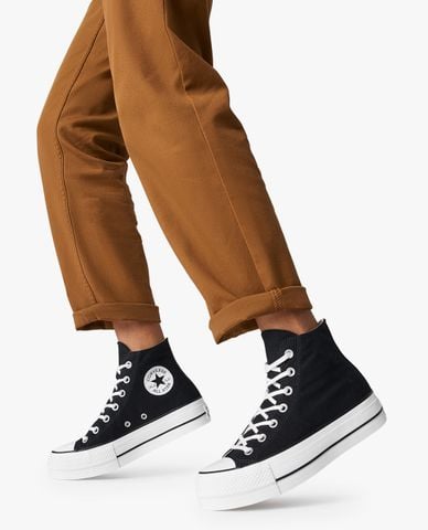  CONVERSE - Giày sneakers nữ cổ cao Chuck Taylor All Star Lift 
