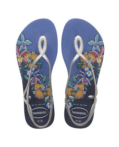  HAVAIANAS - Giày sandals nữ đế bệt Luna Print 