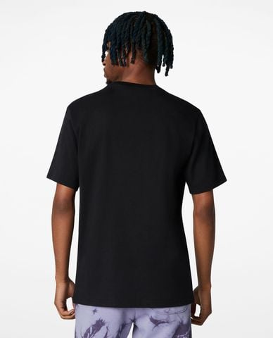  CONVERSE - Áo thun unisex cổ tròn tay ngắn Go To Embroidered Star Chevron 