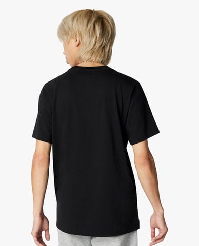  CONVERSE - Áo thun unisex cổ tròn tay ngắn Go To Embroidered Star Chevron 