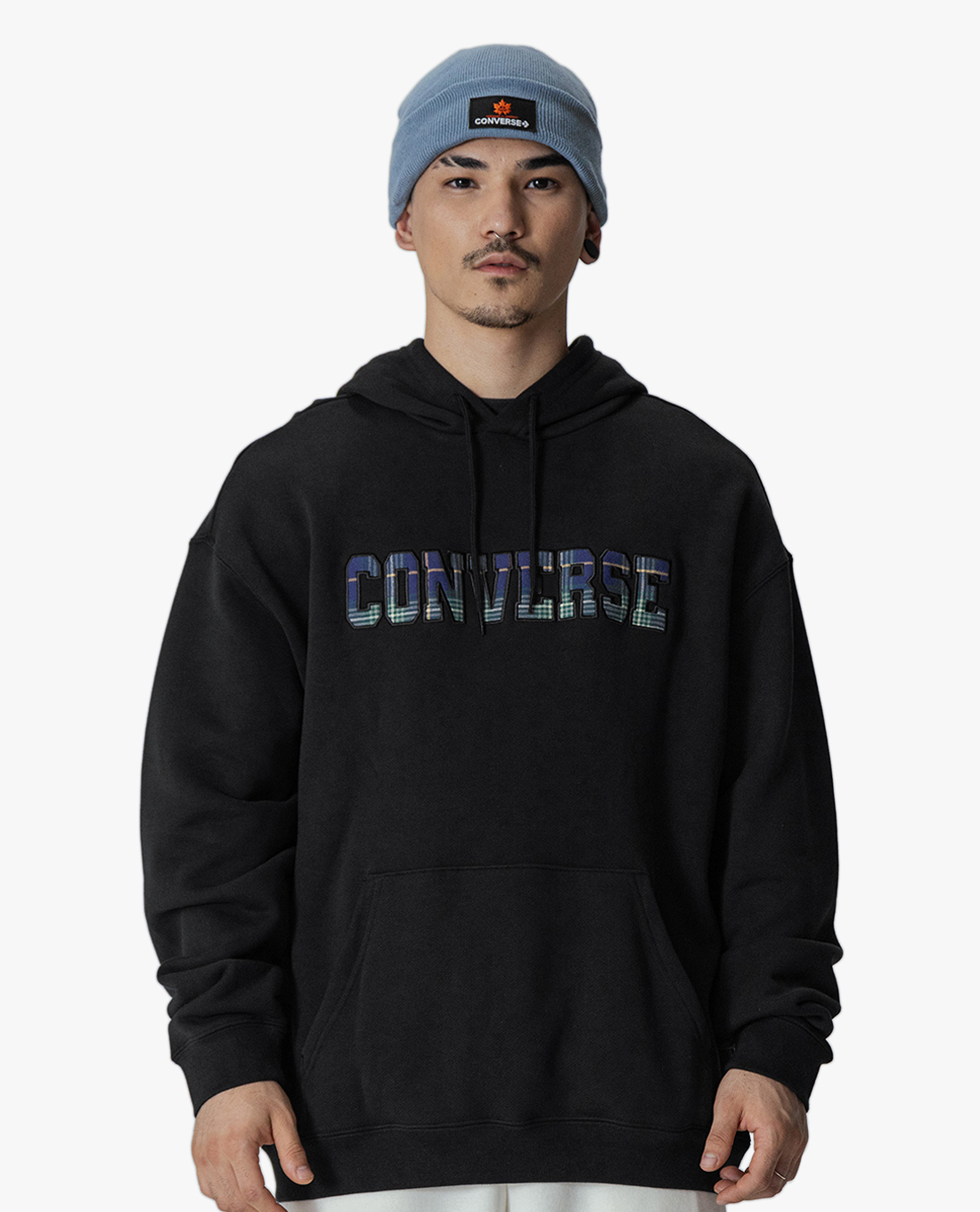 CONVERSE - Áo hoodie nam tay dài SSNL Elevated Logo