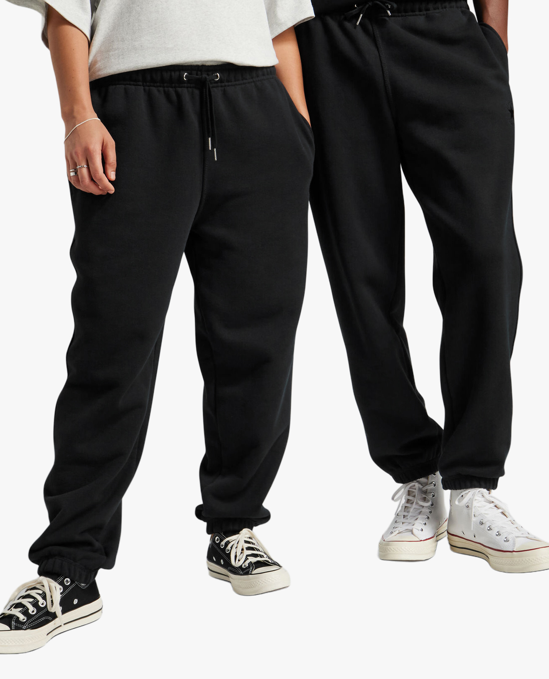 CONVERSE - Quần jogger unisex lưng thun Gold Standard