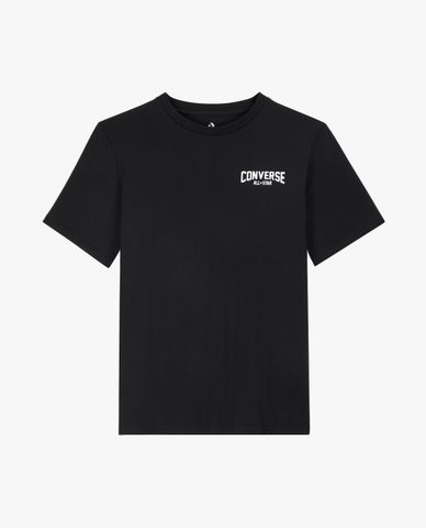  CONVERSE - Áo thun nam cổ tròn tay ngắn Retro Chuck Holiday 