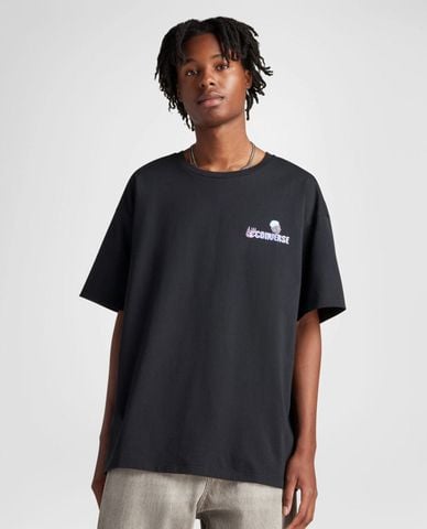  CONVERSE - Áo thun nam cổ tròn tay ngắn Under The Sea 