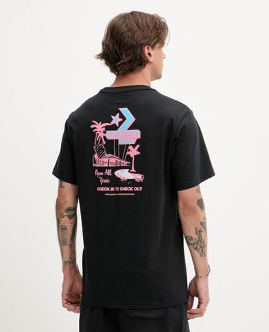  CONVERSE - Áo thun nam cổ tròn tay ngắn Motel 