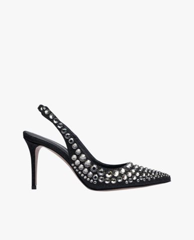  LE SILLA - Giày cao gót nữ bít mũi phối quai Chanel Mabel 