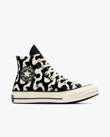  CONVERSE - Giày sneakers unisex cổ cao Chuck 70 Leopard Remix 