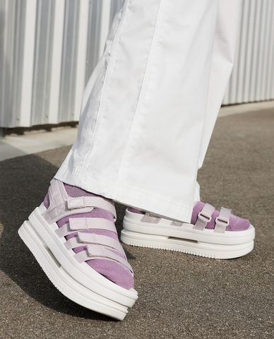  NIKE - Giày sandals nữ đế cao quai dán hiện đại 