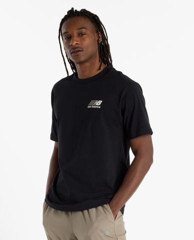  NEW BALANCE - Áo thun nam cổ tròn tay ngắn Athletics 