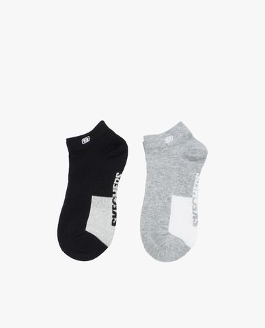  SKECHERS - Pack 2 đôi vớ unisex cổ thấp hiện đại 