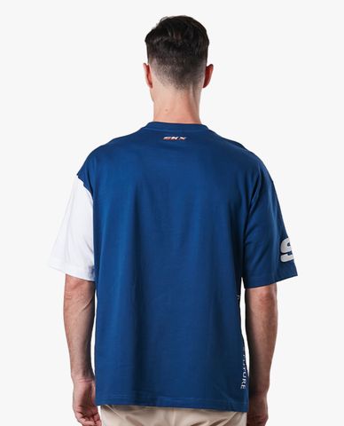  SKECHERS - Áo thun phom rộng tay lỡ thời trang 