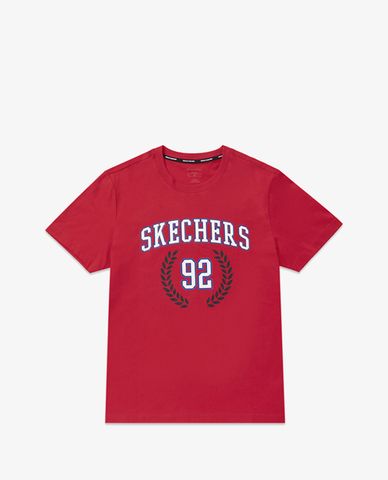  SKECHERS - Áo thun nam tay ngắn phom suông năng động 