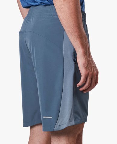  SKECHERS - Quần short tập luyện nam lưng thun thời trang 