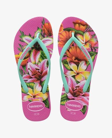 HAVAIANAS - Dép kẹp nữ Slim Floral 