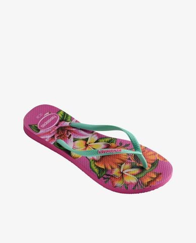  HAVAIANAS - Dép kẹp nữ Slim Floral 