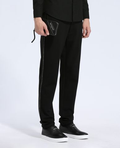  TRENDIANO - Giày slip on nam da thật màu đen 