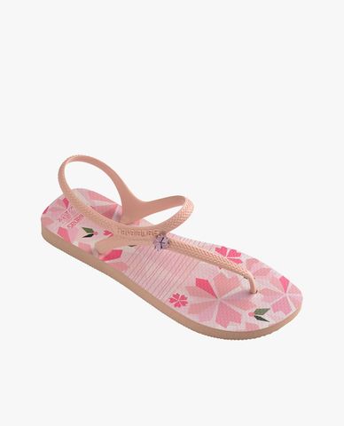  HAVAIANAS - Giày sandal nữ đế bệt Flas Urban Sakura 