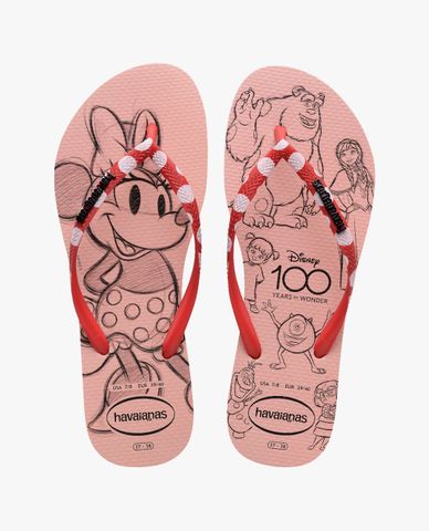  HAVAIANAS - Dép kẹp nữ Slim Disney 100 Present 