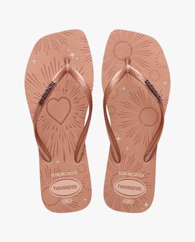  HAVAIANAS - Dép kẹp nữ Slim Square Metallic Part 