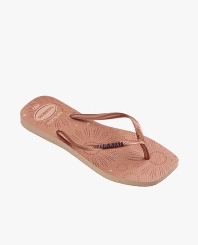  HAVAIANAS - Dép kẹp nữ Slim Square Metallic Part 