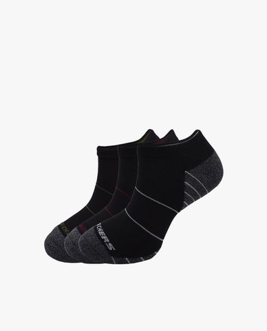  SKECHERS - Set 3 đôi vớ nam cổ thấp thời trang Extended Terry 