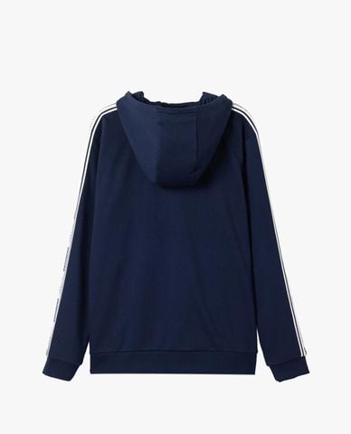  SKECHERS - Áo khoác thể thao nam tay dài phối mũ thời trang 