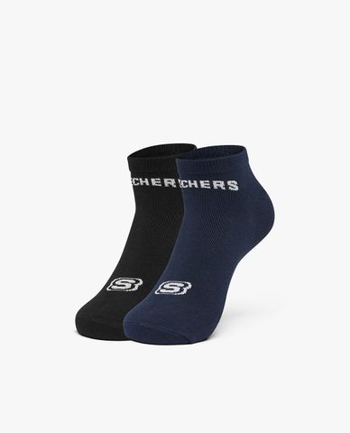  SKECHERS - Set 2 đôi vớ cổ thấp unisex in logo thời trang 