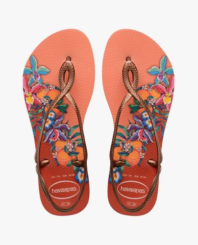  HAVAIANAS - Giày sandals nữ đế bệt Luna Print 