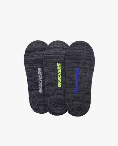  SKECHERS - Set 3 đôi vớ nam cổ thấp thời trang 
